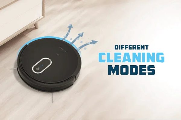 Powerology Smart Robotic Vacuum Cleaner - Black - Tashqila