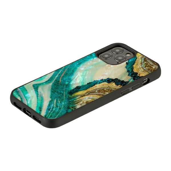 Ikins Case For iPhone 12 Pro Max - Aqua Agate - Tashqila