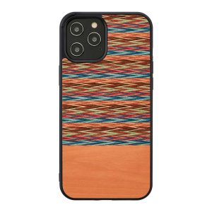 Man & Wood Case For iPhone 12 Pro Max - Browny Check - Tashqila