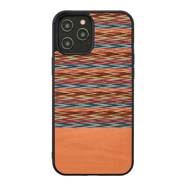 Man & Wood Case For iPhone 12 Pro Max - Browny Check - Tashqila