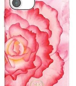 iPhone 12 & 12 Pro Kingxbar Peony Flower Case - Pink - Tashqila