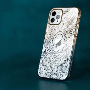 iPhone 13 Pro Max Kingxbar Nirvana Series Case - Clear - Tashqila