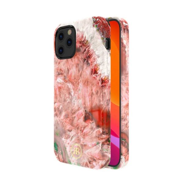 iPhone 12 & 12 Pro Kingxbar Jade Splash Case - Red - Tashqila
