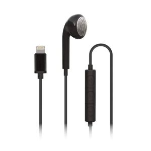 Ravpower Mono Earphone Lightning Connector - Black - Tashqila